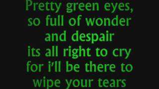 Ultrabeat  Pretty green eyes Lyrics [upl. by Philine641]