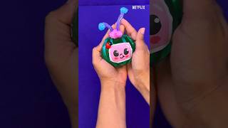 CoComelon 🍉🐞 Squishy DIY with Nano Tape cocomelon shorts [upl. by Drauode]