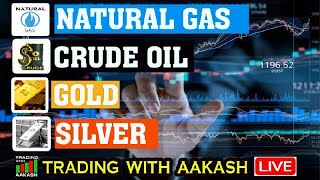 🔴16th January 2024 CRUDEOIL NATURALGAS GOLD SILVER MCX ANALYSIS TRADING WITH AAKASH [upl. by Inirt]