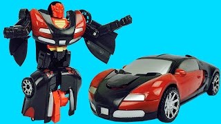 Carro Transformers para Niños ►Carrito Armable [upl. by Punke730]