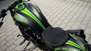 Harley Davidson Night Rod Special quotgreenquot HD [upl. by Apoor]