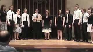 Now Is the Month of Maying Hastings College Ensemble quotSpectrumquot [upl. by Ahsinel]