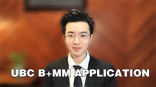 Accepted UBC BMM 2021 Application Video  Anderson Yu [upl. by Inaffyt]