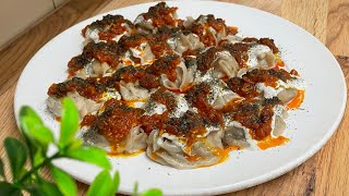 Afghan Mantu Recipedumplings recipe how to make mantudumplingsmantoo delicious recipes [upl. by Trudnak]