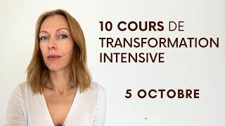 TRANSFORMATION INTENSIVE  5 OCTOBRE  Yoga du Visage  Facebuilding [upl. by Joerg425]