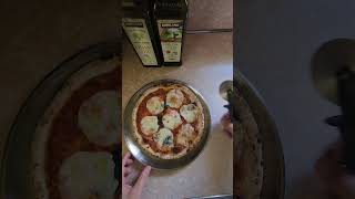 Newmans Own StoneFired Crust Margherita Pizza Review Part 3 foodshorts pizzalover newmans [upl. by Hester775]