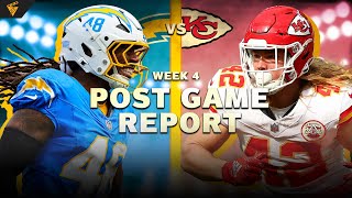 Chargers vs Chiefs Post Game Report 2024  Directors Cut [upl. by Aihsal]