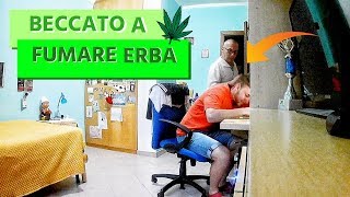 BECCATO A FUMARE ERBA DAI MIEI GENITORI SCHERZO EPICO [upl. by Margarita]