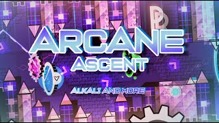 ARTIFICAL ASCENT FROM WISH Arcane Ascent 100 with difficulty indicator  Geometry Dash 2206 [upl. by Vivienne]