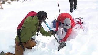 Avalanche beacon training allows public to practice important backcountry safety skills [upl. by Sauer]