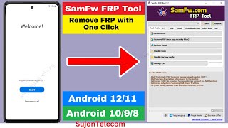 Samsung Galaxy A31 A315F Frp Unlock 1 Click Android 12 SamFw Tool [upl. by Eseer]