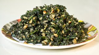 Palak Chi Bhaji  Palak Bhaji In Marathi  Palak Recipe  पालकची सुख्खी भाजी  Maharashtrian Recipes [upl. by Rob]