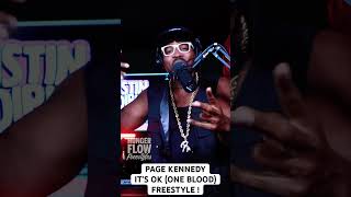 PAGE KENNEDY DROPS CRAZY FREESTYLE OVER THE GAMES ITS OK ONE BLOOD HUNGERFLOWFREESTYLE [upl. by Seraphim510]