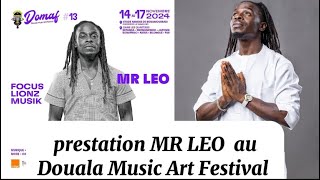 Mr LEO met le show au Douala Music Art Festival [upl. by Michale]