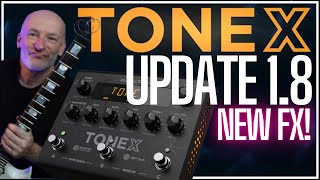 TONEX Pedal amp Plugin NEW UPDATE from IK Multimedia MODULATION AND DELAY FX Demo and play through [upl. by Slotnick201]