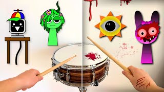 I recreated Incredibox Sprunki with REAL instruments [upl. by Ydnamron238]