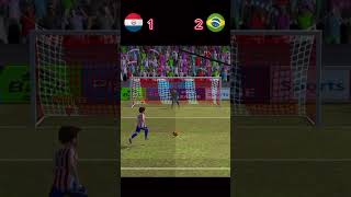 Paraguay vs Brazil Best penalty match highlights efootball pes2024 efootball2024 efootballmobile [upl. by Linder]