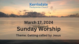 Sunday Worship Service March 17 2024 [upl. by Yrdnal]