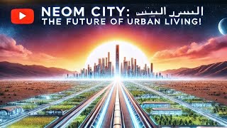 Neom The Line city Futuristic world NeomCity LineCity FutureCity SaudiArabia [upl. by Sheply542]