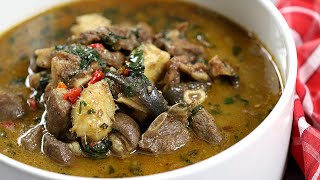 PEPPER SOUP RECIPE  GOAT MEAT AND YAM PEPPER SOUP [upl. by Crain]