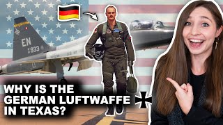 German fighter pilots train IN THE USA Visit Sheppard Air Force Base with me [upl. by Analli]