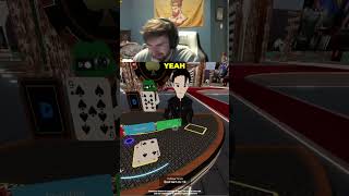 200 DOUBLE DOWN shorts blackjack gambling [upl. by Phelips]