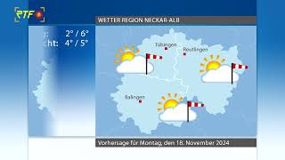 RTF1Wetter vom 16112024 [upl. by Byrdie237]