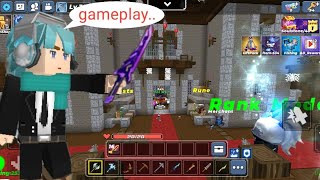 gameplay in bedwars Blockman go [upl. by Maddock]