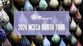 2024 NCECA Booth Tour [upl. by Attecnoc]