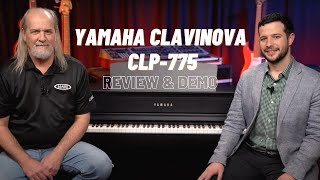 Best Clavinova Digital Piano Yamaha Clavinova CLP775 Review amp Demo [upl. by Ellened851]