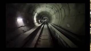 Viaje al interior del túnel oeste de la Variante de Pajares [upl. by Idnak]