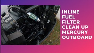 Mercury Outboard inline Fuel Filter [upl. by Nipahc]