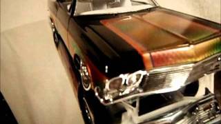 Custom Paint Low Rider Model Cars Drag Race Gary Seeds [upl. by Atekan952]