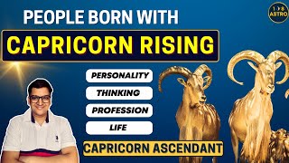 Capricorn Rising  Personality thinking career profession  All about Capricorn Ascendant [upl. by Dimah783]