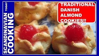 How To Make Danish Almond Christmas Cookies 🎄 Småkager [upl. by Mariken]