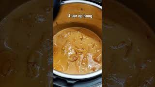 Thaise rode curry met kip uit de slowcooker [upl. by Alrahc]