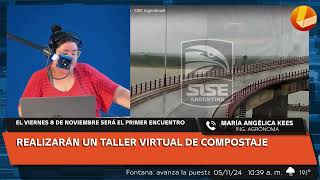 Taller virtual de compostaje este viernes 8 se llevará a cabo la primera clase [upl. by Enimajneb658]