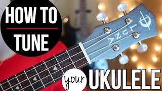 How to tune a ukulele THE EASY WAY [upl. by Corey]