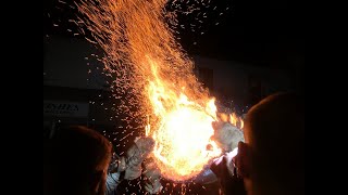 Ottery St Mary Tar Barrels 5th November 2024 Un Sorted [upl. by Dibb]