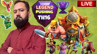 veiledEyesight  Clash of clans Legend League  🛩️Live Now [upl. by Pinkerton]