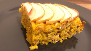 Oat pumpkin and apple Weight loss recipes every morning one piece😋  Z32 [upl. by Marci105]