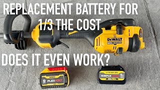 Replacement Battery for Dewalt 20V60V MAX Tools for Fraction of the Cost [upl. by Anaiq921]