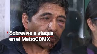 ¿CÓMO FUE  Sobreviviente del ataque en el Metro Tacubaya en CDMX narra lo que vivió [upl. by Einahpats844]