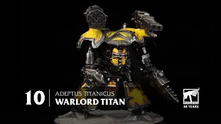 40 Years of Warhammer – Adeptus Titanicus Titan [upl. by Utica]