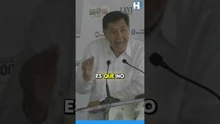 Noroña explota contra reportero en rueda de prensa hidroforum shorts short viral morena amlo [upl. by Anitsugua]