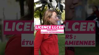 C’est quoi tes études  Licence LLCER Vietnamien [upl. by Lilybel392]