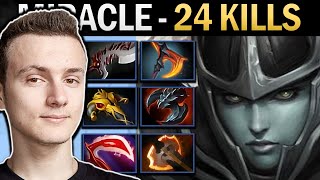 Phantom Assassin Dota Miracle with 24 Kills and 1000 GPM  TI13 [upl. by Adena]