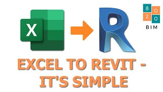 Import Excel into Revit  My Preferred Method [upl. by Hogan]