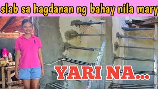 PART 21 MAY SLAB NA ANG HAGDANAN NG BAHAY NILA MARY [upl. by Lindberg]