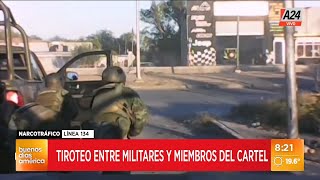 🔴 IMPRESIONANTE TIROTEO EN MÉXICO ENTRE MILITARES Y NARCOS [upl. by Rramal]